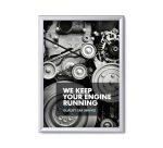 Marco para Póster 50 x 70 cm esquinas en inglete 32 mm