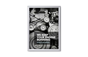 Marco para Póster 50 x 70 cm esquinas en inglete 32 mm