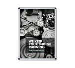 Cadre Clic-Clac Standard 50 x 70 cm Coins Arrondis 25 mm