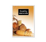 Marco para Póster 70 x 100 cm esquinas en inglete 25 mm Blanco