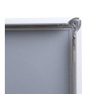 Marco para Póster 70 x 100 cm esquinas en inglete 25 mm Blanco