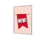 Carta per poster con cornice a scatto G25 A4 Nuovo Rosso EN I444