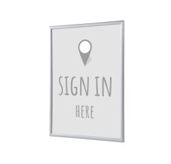 Cornice a scatto G25 Carta per poster A4 Segnaletica G. EN I448