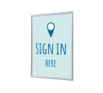 Cornice a scatto G25 Carta per poster A4 Segnaletica B. EN I452