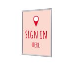 Snap Frame G25 Poster Paper A4 Sign In R. EN I456