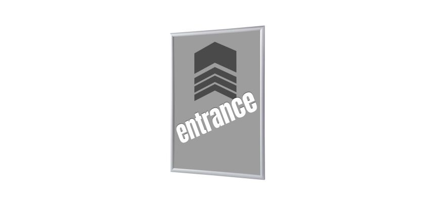 Cornice a scatto G25 Carta per poster A4 Gr. di ingresso EN I460