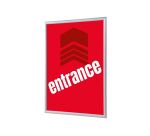 Carta per poster con cornice a scatto G25 A4 Rosso EN I468