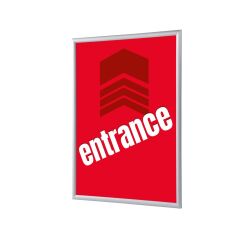 Carta per poster con cornice a scatto G25 A4 Rosso EN I468