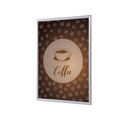 Carta per poster con cornice a scatto G25 A4 Caffè EN I405