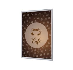 Set Completo de Marco Abatible A4 Café Español