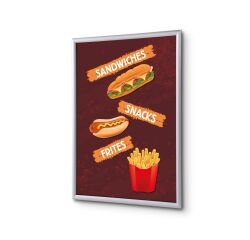 Carta per poster con cornice a scatto G25 A4 Snacks EN I416