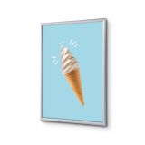 Set Completo de Marco Abatible A4 Helado