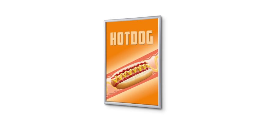 Snap Frame G25 Poster Paper A4 Hot Dog EN I429