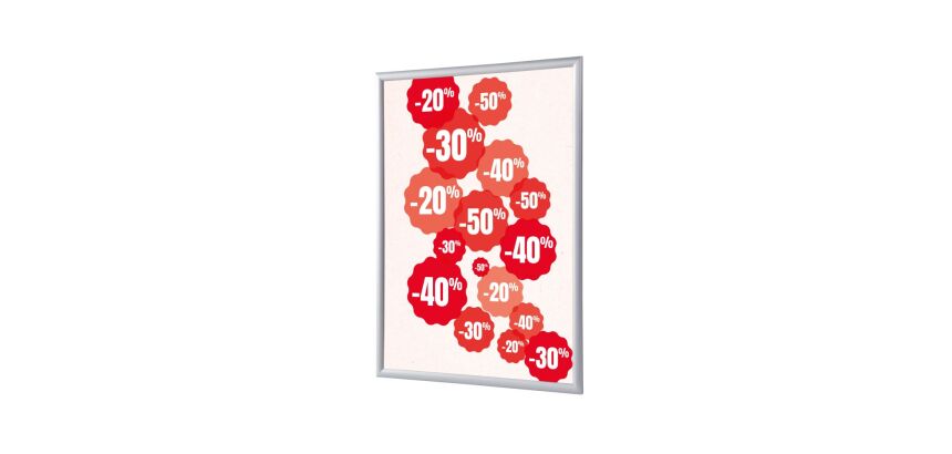 Snap Frame G25 Poster Paper A4 Discount Red I435