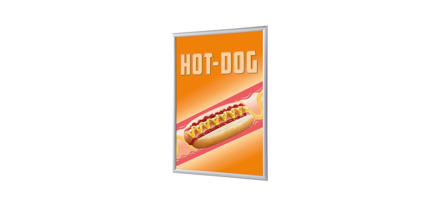 Cadres Clic-clac A4 Komplett-Set Hot-dog Français