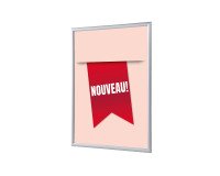 Cadres Clic-clac A4 Komplett-Set Nouveau Rouge Français