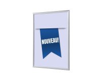 Cadres Clic-clac A4 Komplett-Set Nouveau Bleu Français