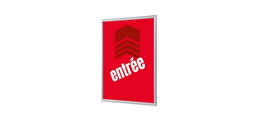 Cadres Clic-clac A4 Komplett-Set Entrée Rouge Français