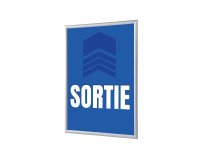 Cadres Clic-clac A4 Komplett-Set Sortir Bleu Français