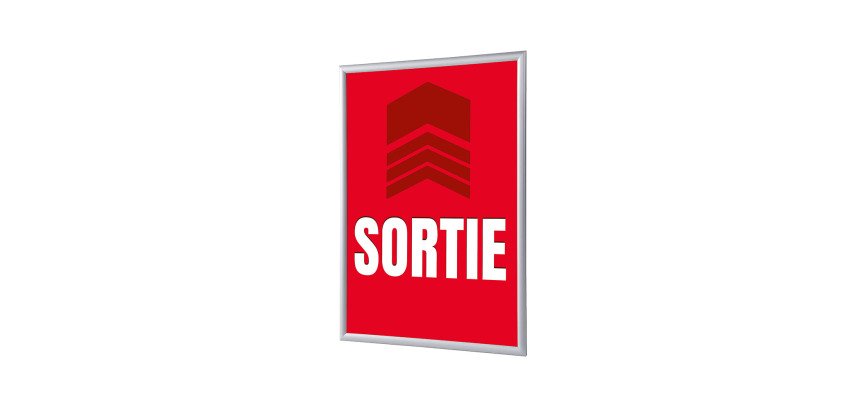 Cadres Clic-clac A4 Komplett-Set Sortir