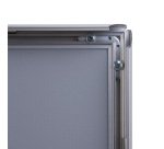 Cadre Clic-Clac Slim A4 Coins en Onglet 20 mm