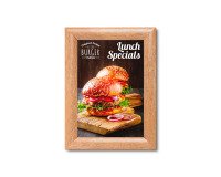 25 mm Klapprahmen Gehrungsecken A5 Holz