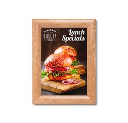 25 mm Snap Frame Mitred Corners A5 Wood