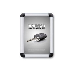 20 mm Snap Frame Round Corners A5