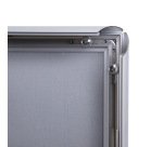 Cadre Clic-Clac Standard A1 Coins en Onglet 25 mm Classement au feu B1