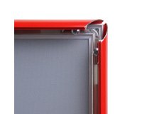 25 mm Snap Frame Mitred Corners A1 Red
