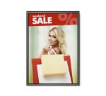 Cadre Clic-Clac Standard A1 Coins en Onglet 25 mm Noir