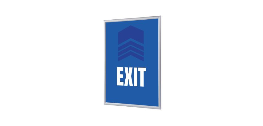 Snap Frame A1 Complete Set Exit Blue English