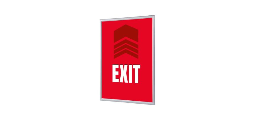 Snap Frame A1 Complete Set Exit Red English