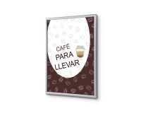 Set Completo de Marco Abatible A1 Café Para Llevar Español