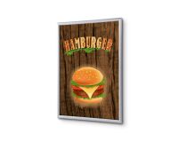 Klapprahmen A1 Komplettset Burger Englisch