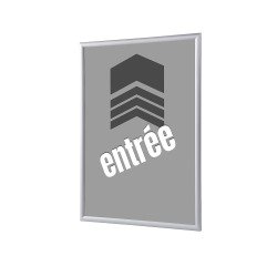 Cadres Clic-clac A1 Komplett-Set Entrée Grise Français