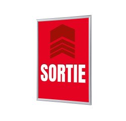 Cadres Clic-clac A1 Komplett-Set Sortir Rouge Français