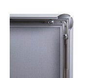 Cadre Clic-Clac Standard A2 Coins en Onglet 25 mm Classement au feu B1