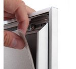 Design Marco Para Póster Compasso® A2 esquinas en inglete 37 mm Resistente al agua