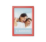 Cadre Clic-Clac standard A3 coins en onglet 25 mm