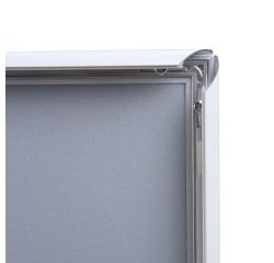 Marco para Póster A3 esquinas en inglete 25 mm Blanco