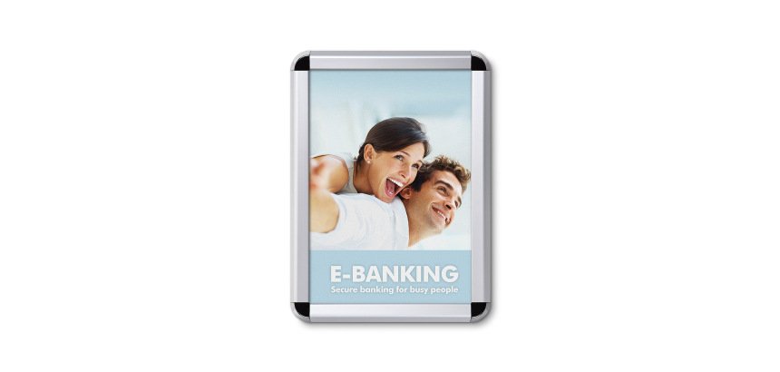 Cadre Clic-Clac A3 Coins Arrondis 32 mm