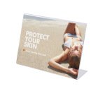 Porte-menu L-Stand Acrylique A5 Paysage