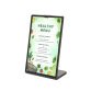 Porte-Menu "L" Scritto® A6 Noir