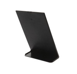 Portamenu Scritto® a forma di L nero A6