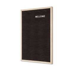 Letterboard Schwarz 40 x 60 cm