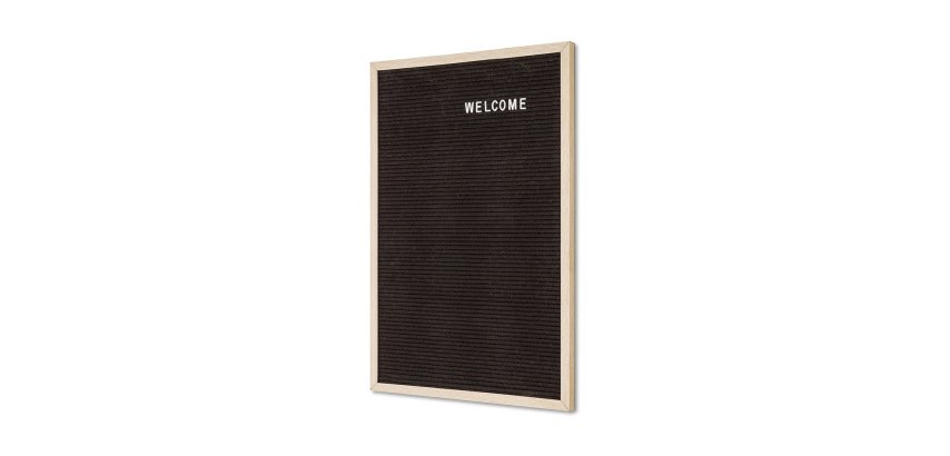 Black Letter Board 40 x 60 cm