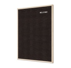 Pizarra Negra con Letras 60 x 80 cm con Marco de Madera