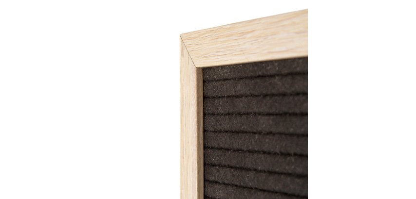 Black Letter Board 30 x 30 cm