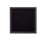 Tableau Noir à Lettres 30 x 30 cm avec Cadre Noir